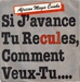 Une pochette alternative (merci  frvi) : (The African Magic Combo - Si j'avance toi tu recules comment veux-tu…)