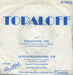Verso : (Patrick Topaloff - Perlinpinpin)