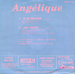 Le verso de la pochette : (Anglique - Joli pantin)