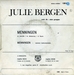 Verso : (Julie Bergen - Menningen)