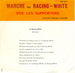 Le verso de la pochette : (Georges Lejeune - Marche du Racing-White)