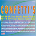 Le verso de la pochette : (Confetti's - Put 'm up (your hands))