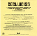 Verso de la pochette : (Edelweiss - Bring me Edelweiss)