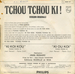 Le verso de la pochette : (Tchou Tchou Ki ! - Ki Koi Kou)