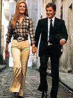 Dalida et Alain Delon