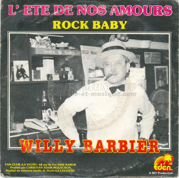 Willy Barbier - L't de nos amours