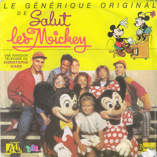 Jean-Marc Chastel%2C Kat Deblois et Mixy - Salut les Mickey