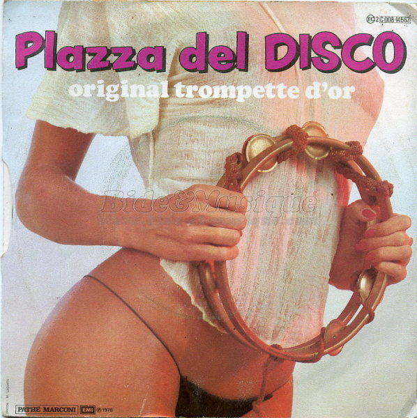 Original trompette d'or - Plazza del disco