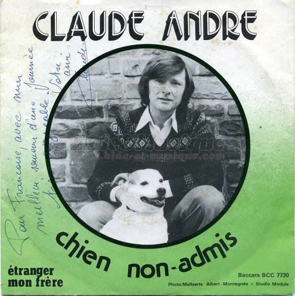 Claude Andr%E9 - Chien non-admis