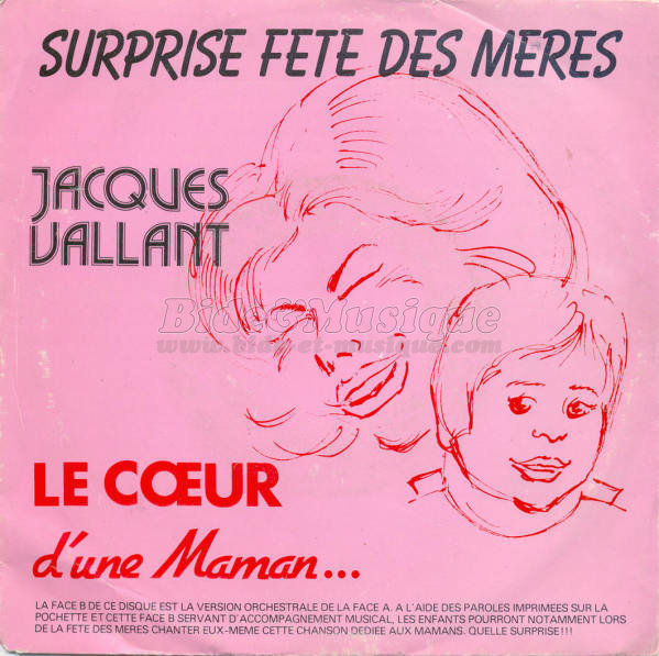 Jacques Vallant - Le c%26oelig%3Bur d%27une Maman