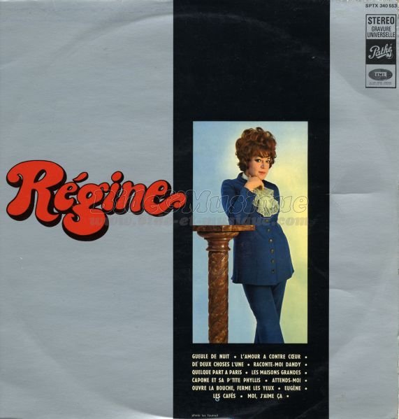 R�gine - Ouvre la bouche, ferme les yeux