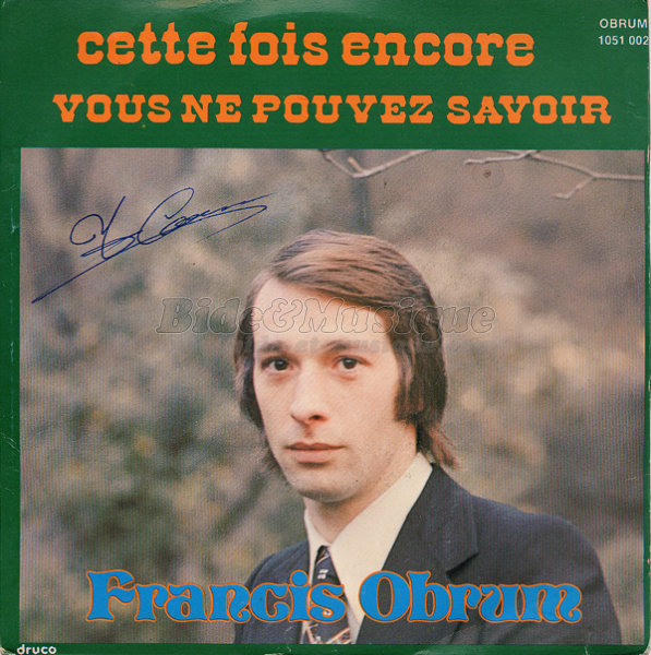 Francis Obrum - Cette fois encore