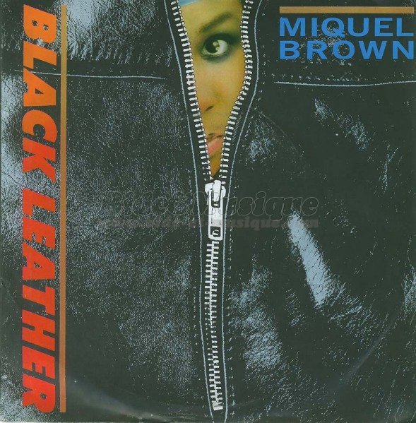 Miquel Brown - Black leather