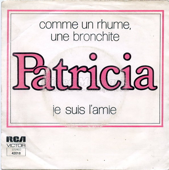 Patricia - Je suis l'amie