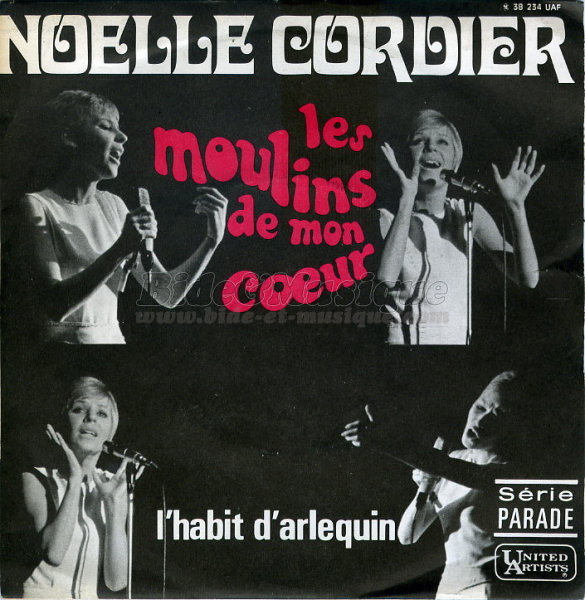 No�lle Cordier - Les moulins de mon cœur