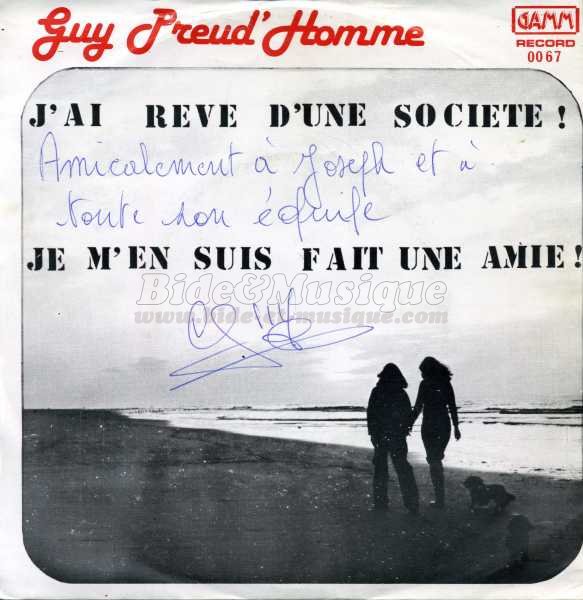 Guy Preud'homme - Je m'en suis fait une amie