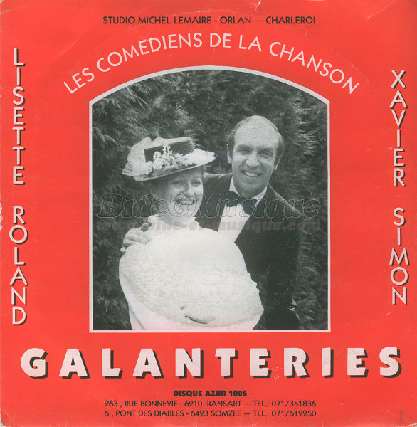 Lisette Roland et Xavier Simon - Beaux Biduos