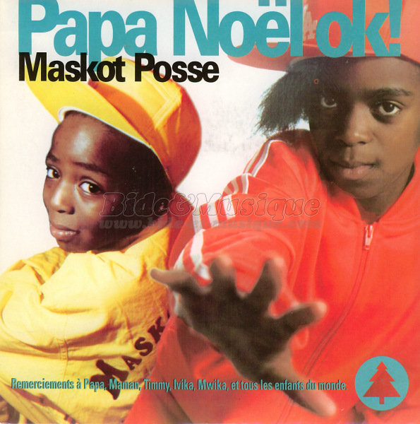Maskot Posse - Papa Noël OK