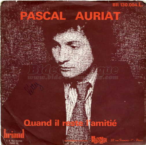 Pascal Auriat - Pour un peu d'amour
