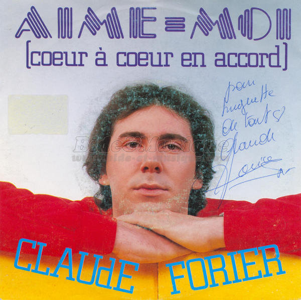 Claude Forier - B&M chante votre prnom