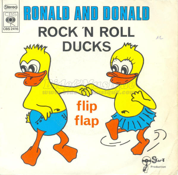 Ronald & Donald - Rock'n roll ducks