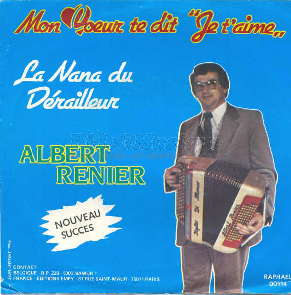 Albert Renier - Mon cœur te dit Je t'aime