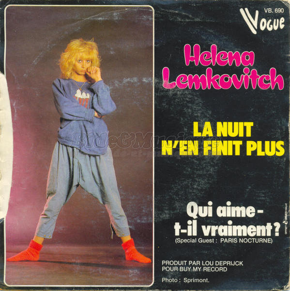 Helena Lemkovitch - La nuit n%27en finit plus