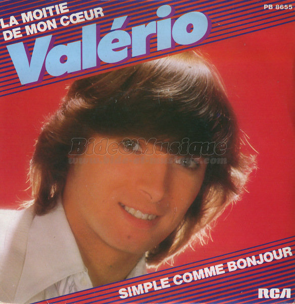 Valerio - moiti de mon coeur, La