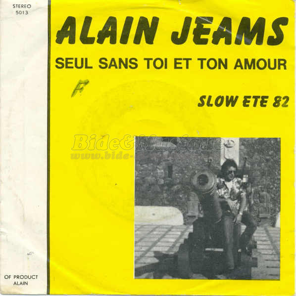 Alain Jeams - Seul sans toi et ton amour