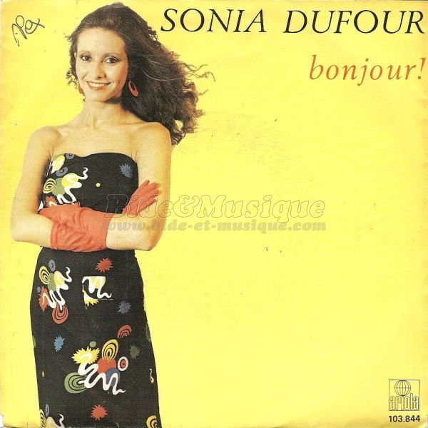 Sonia Dufour - Bonjour !