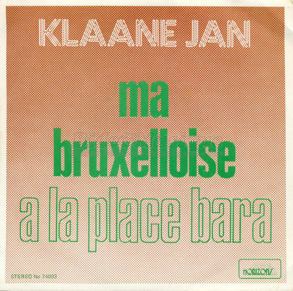Klaane Jan - Ma bruxelloise