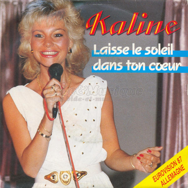 Kaline - Laisse le soleil dans ton c%26oelig%3Bur