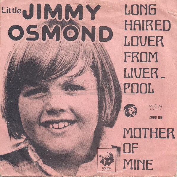 Little Jimmy Osmond - Long haired lover from Liverpool