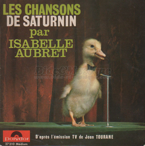 Isabelle Aubret (avec la participation de Ricet-Barrier) - La chanson de Saturnin