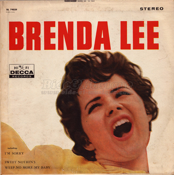 Souviens-toi un �t� - N�13 (1960 - Brenda Lee : I'm sorry) [rediffusion]