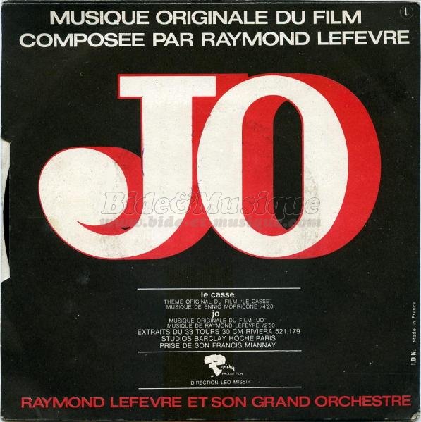 Raymond Lefvre - B.O.F. : Bides Originaux de Films