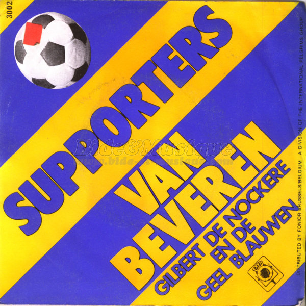Gilbert de Nockere en de Geel Blauwen - Supporters Van Beveren