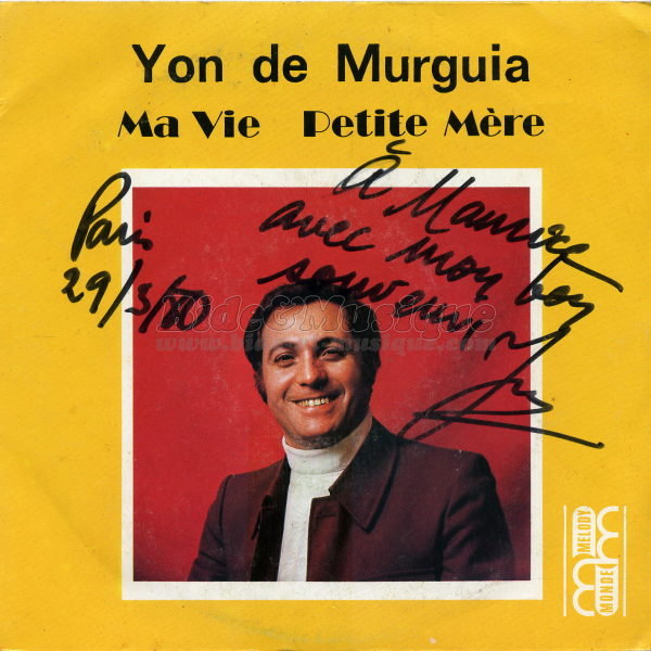 Yon de Murguia - Ma vie
