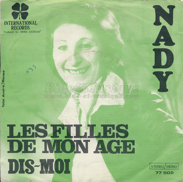 Nady - filles de mon age, Les