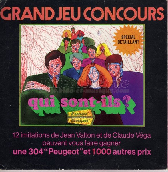 Jean Valton et Claude V�ga - Stars de la Pub
