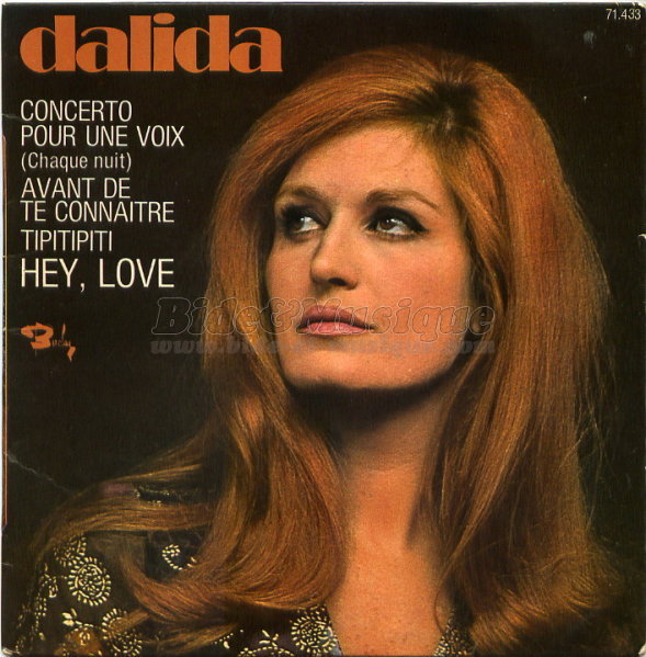 Dalida - Concerto pour une voix (Chaque nuit)