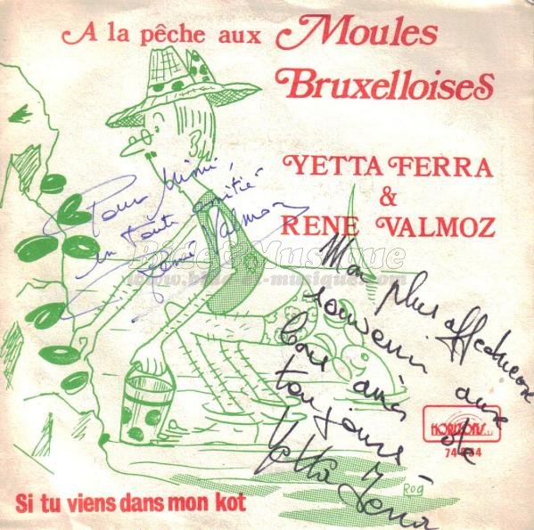 Yetta Ferra et Ren Valmoz - A la pche aux moules bruxelloises