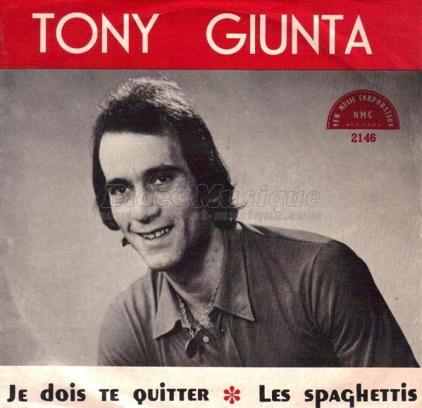 Tony Giunta - Les spaghettis