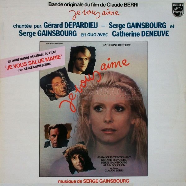 Grard Depardieu - Acteurs chanteurs, Les