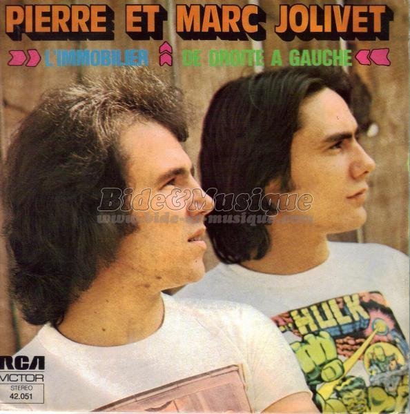 Pierre et Marc Jolivet - De droite  gauche