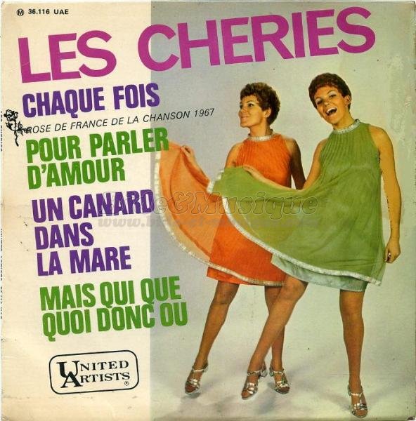 Les Ch�ries - Un canard dans la mare
