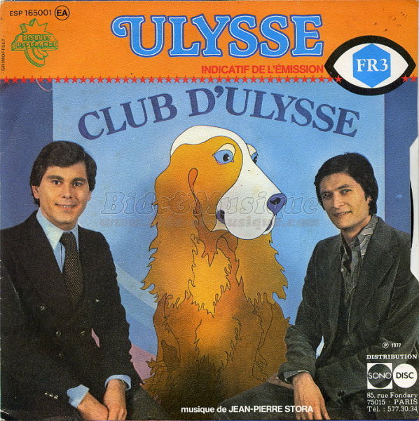 Jean-Pierre Stora - Indicatif de l'mission Ulysse FR3