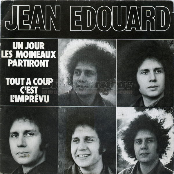 Jean douard - Tout  coup, c'est l'imprvu