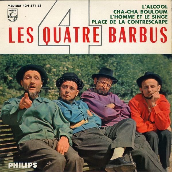 Les Quatre Barbus - L'alcool