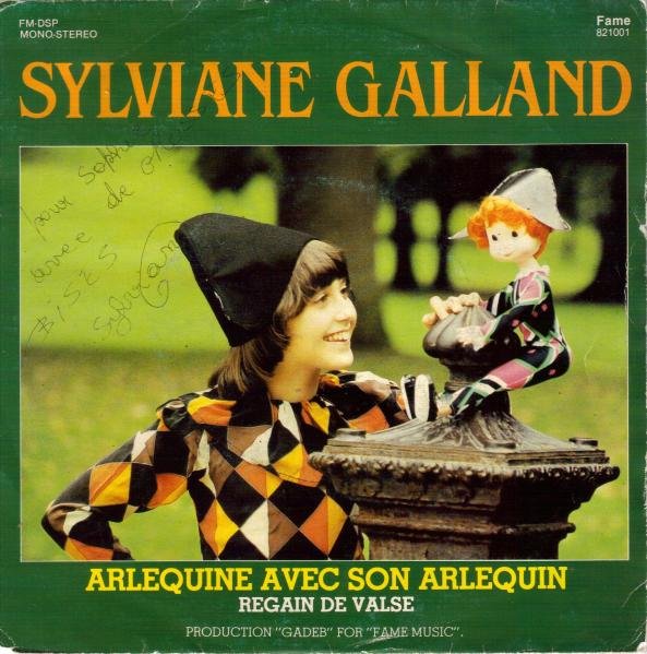 Sylviane Galland - Arlequine avec son Arlequin